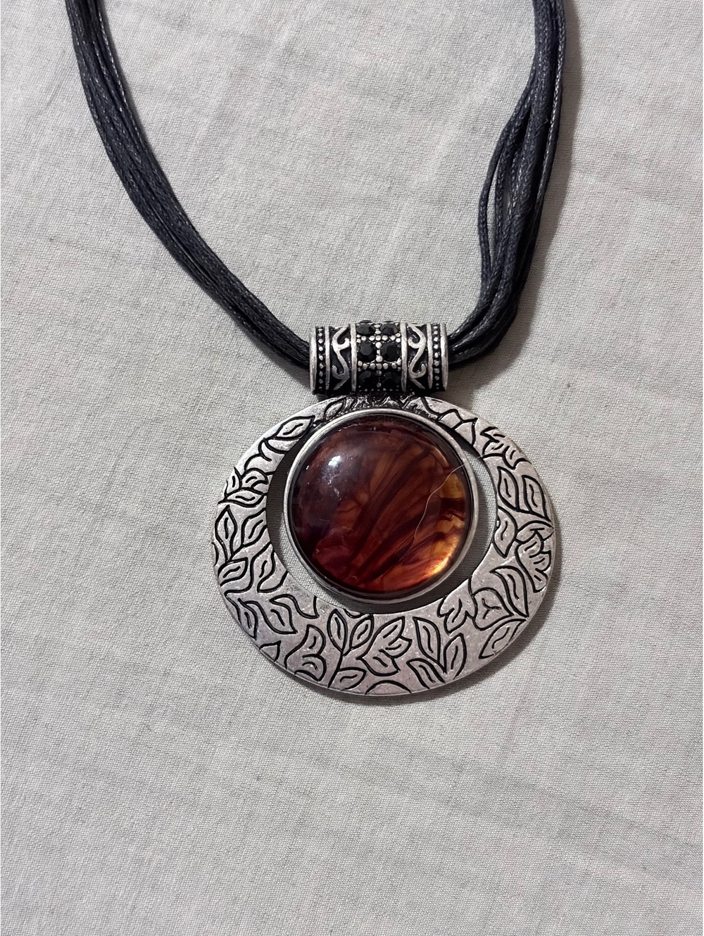 Lia Sophia Large Pendant Necklace